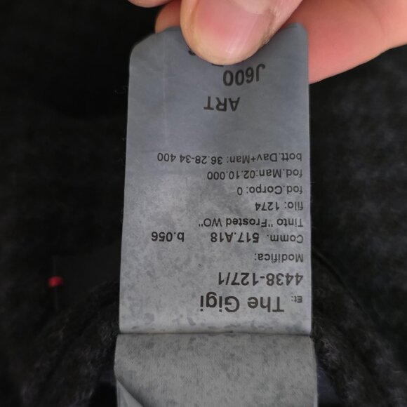 The Gigi Men's Dark Navy houndstooth pattern Casual blazer(Size 54) - Picture 8 of 9